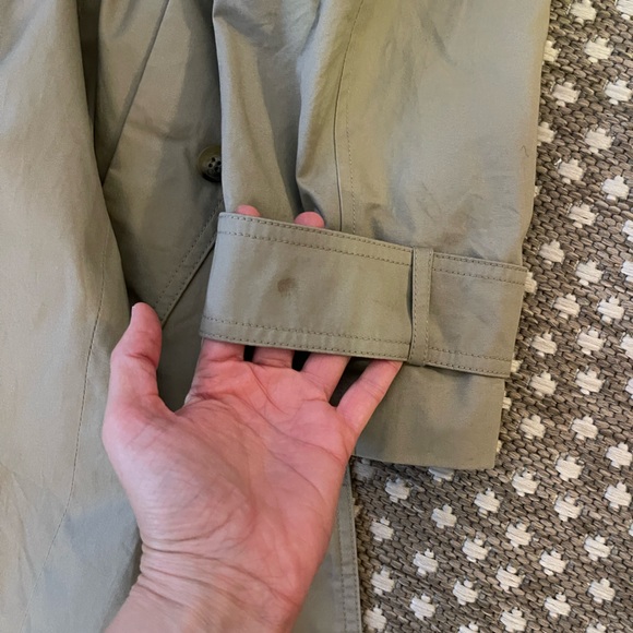 Banana republic factory trench coat medium tan - Picture 3 of 4